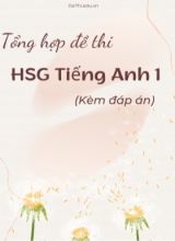 Tổng hợp đề thi HSG tiếng Anh 1 (Kèm đáp án)